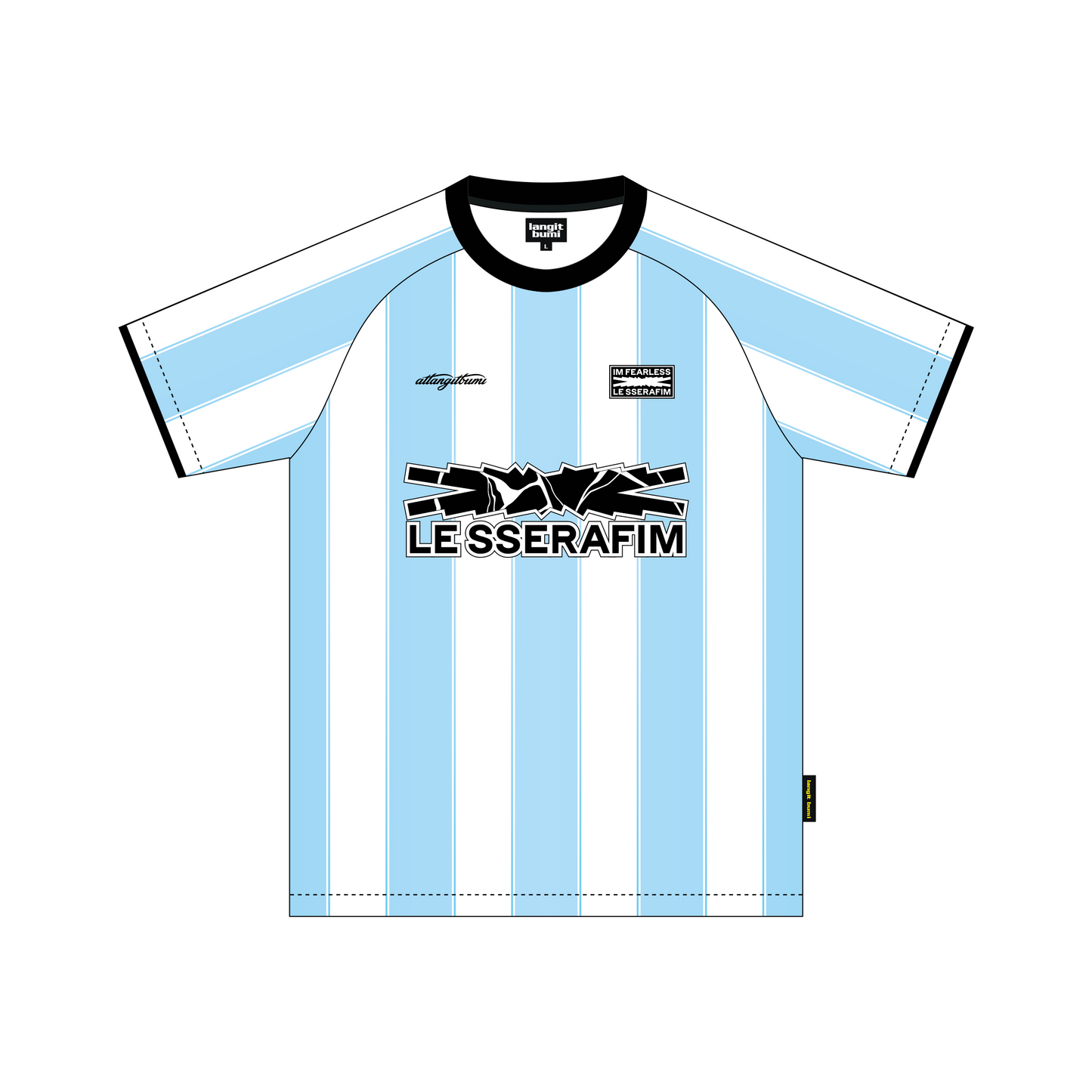 LE SSERAFIM Unofficial 25' Traning Jersey