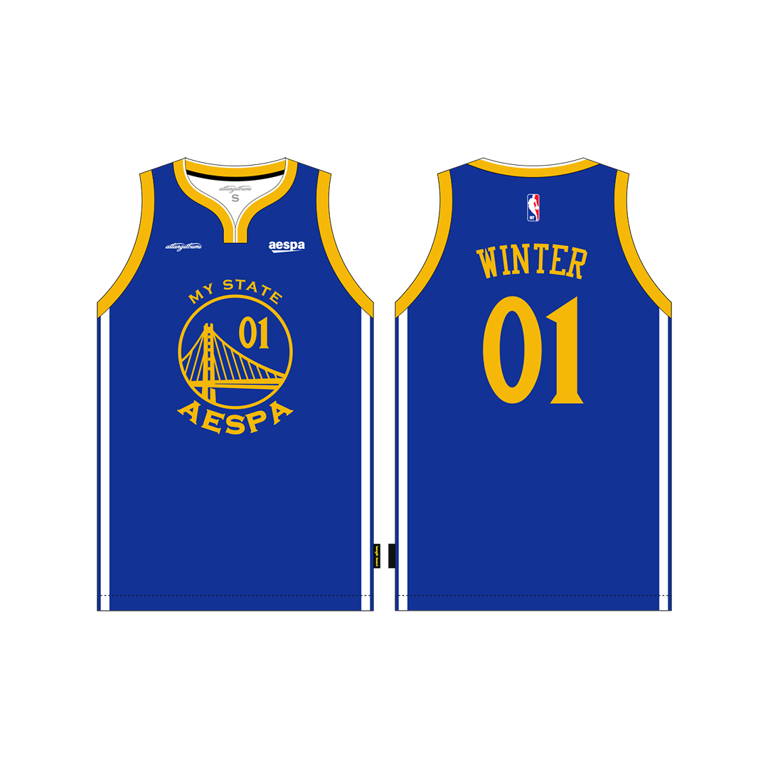 aespa Unofficial 25' Basketball Home Jersey